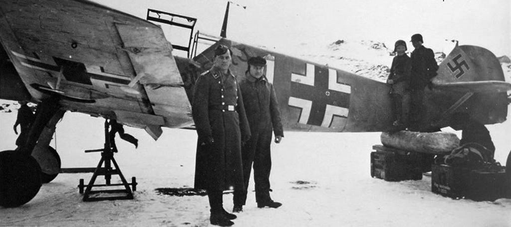 Bf-109E på Karmøy