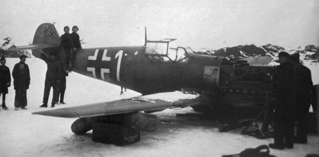 Bf-109E på Karmøy1